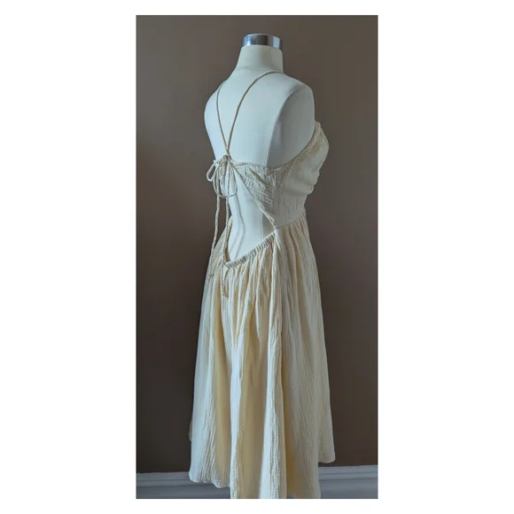 LPA Adalia Dress in Cream - Picture 5 of 13